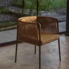 户外室椅花园桌庭院防水防晒外露DC-09040天简约藤编藤椅阳台休闲