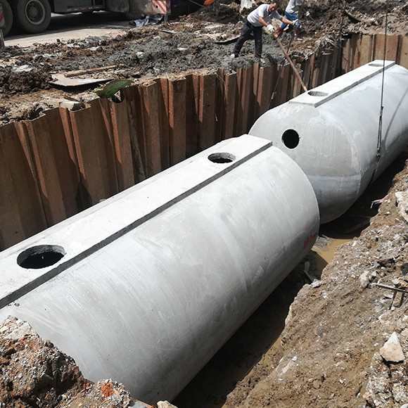 钢筋水泥化粪池成品三格混凝土隔油池6-100立方消防水沉淀池厂家