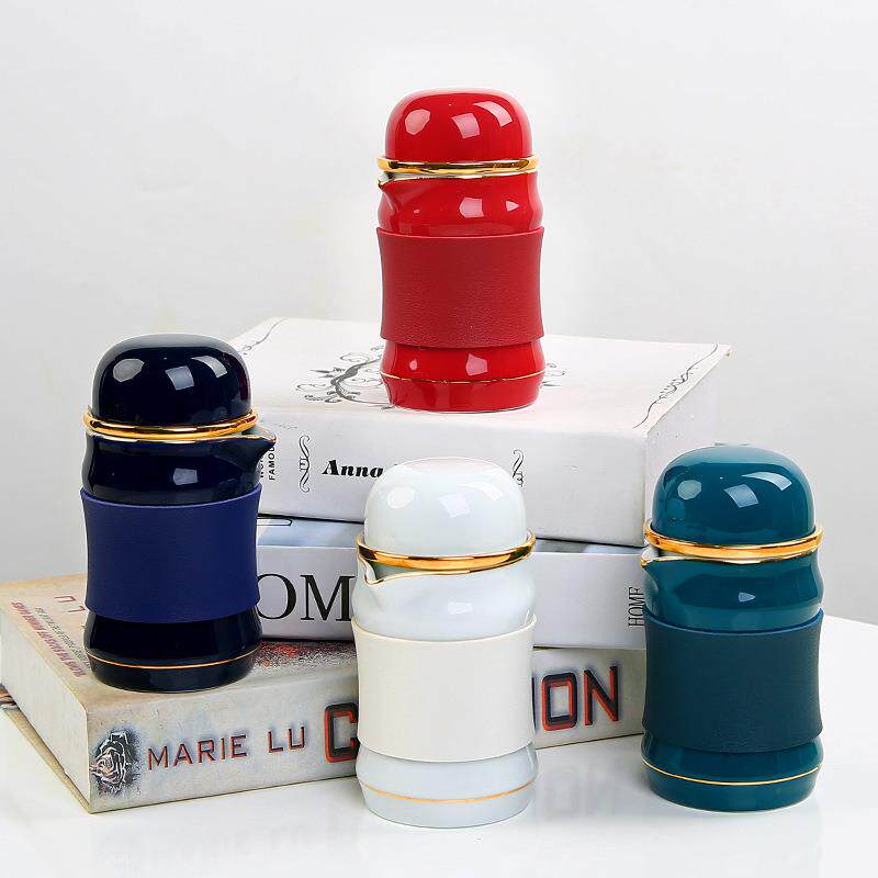 旅行茶具套装便携式包车载功夫随身游泡茶具壶一壶三杯快客杯送礼