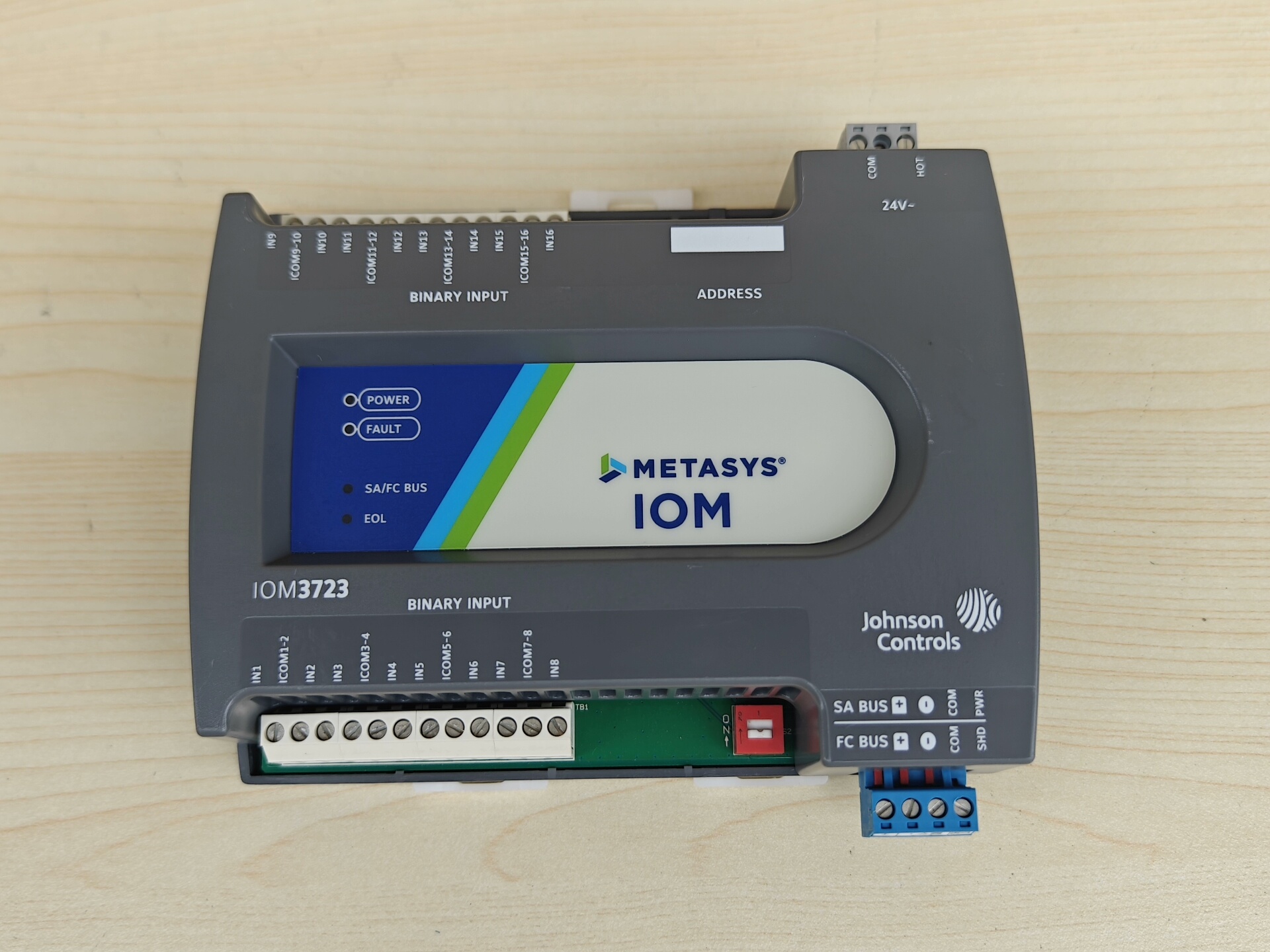 江森MS-IOM3723-0输入输出模块，8路输入2路输出，