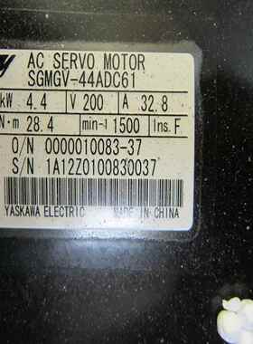 SGMGV-44ADC61电机SGMGH-44A2A-YR21SGDH-30DESGD7S-550A00B202
