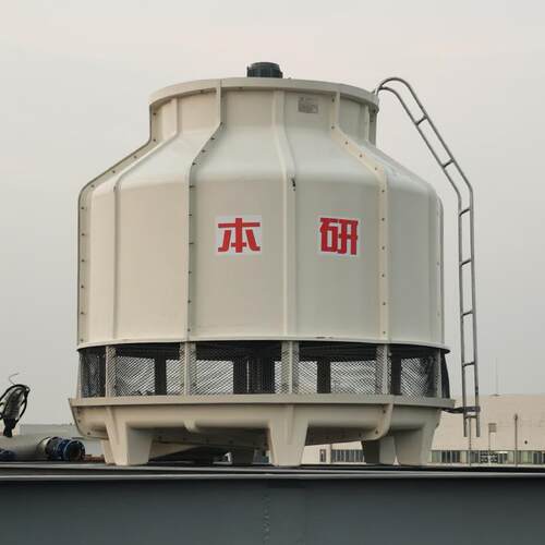圆形逆流冷却塔玻璃钢冷却水塔全国发货售后联保现货供应