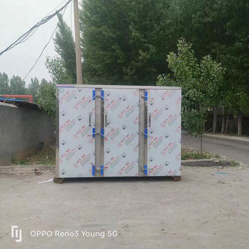 厂家供货大型蒸箱馒头房使用不锈钢108盘三开门蒸房商用大型蒸