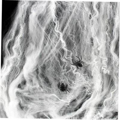 Halloween scene ambiance decorate spider cotton web silk万圣