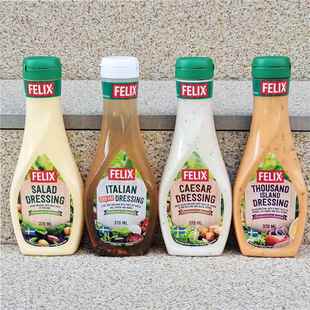 瑞典菲力原味沙拉酱凯撒色拉酱水果蔬菜沙拉轻食餐SALAD DRESSING