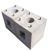 水泥墩预制花园灯预埋件基础混凝土底座路灯灯杆监控杆地笼