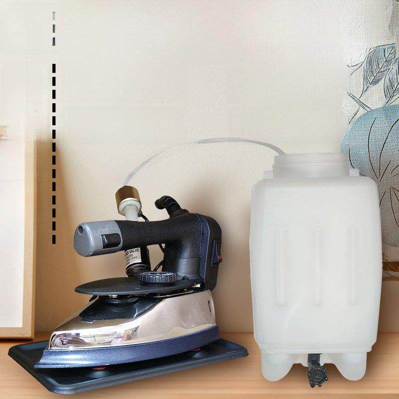 自动抽水手提工业吊瓶蒸汽熨斗手持式全蒸汽电熨斗服装干洗窗帘店