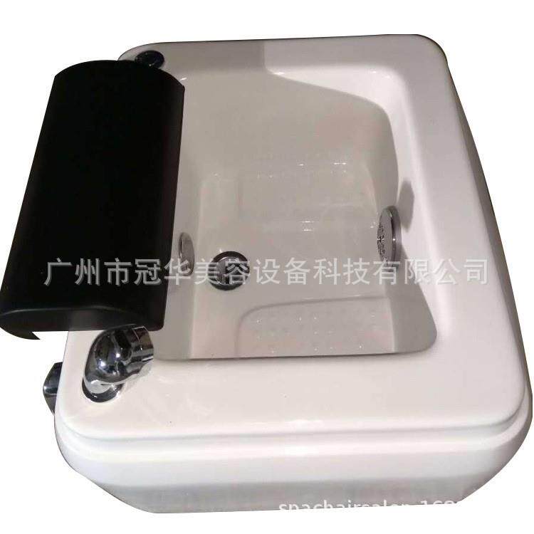 方形足疗养生美甲按摩沐足七彩灯冲浪洗脚盆可自动冷热排水可来样
