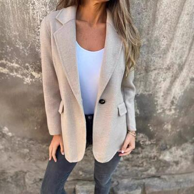 Autumn suit, woolen coat, windbreaker, women's