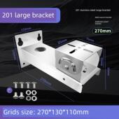 加厚防爆摄像机支架红外防爆摄像机支架304不锈钢201监控屏蔽支架