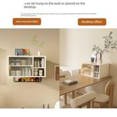 厨房客厅储物柜 实木壁柜定制壁挂式 壁挂式 餐具柜家用壁挂式