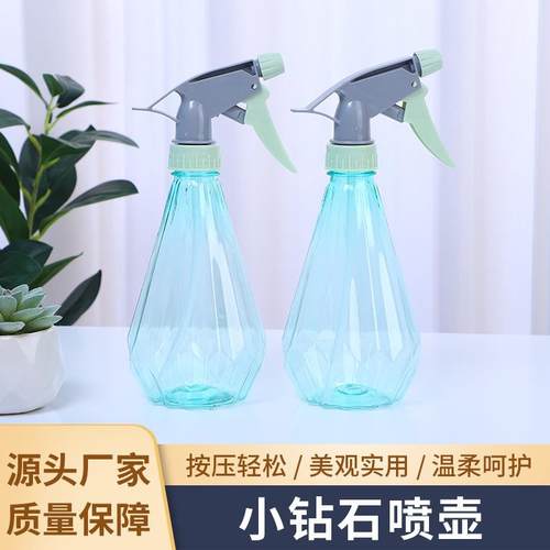 现货供应小钻石喷壶 洒水壶浇水壶清洁浇水壶 家用气细雾喷瓶