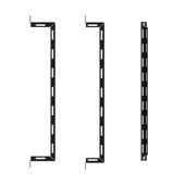 电源线理线器绑线架适用机柜侧边 U型L型绑线条组合