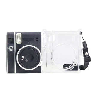 mini 适用instax 40相机水晶壳透明迷你相机收纳保护壳保护套配绳