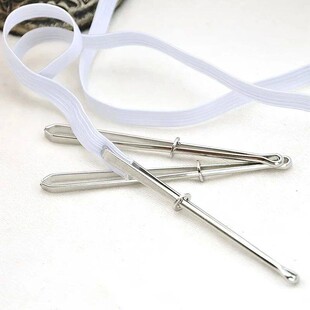 2pcs Stainless Steel Garment Clips Sewing DIY Tools Elastic