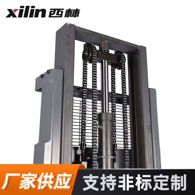 厂家供应站驾式电动堆垛车 西林CDD15K-EN堆高车站驾式电动堆垛车