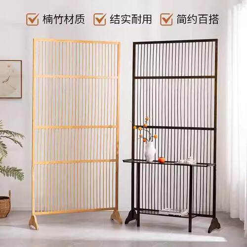 厂家直销新中式屏风隔断客厅玄关家用隔栅可移动入户简约现代座屏