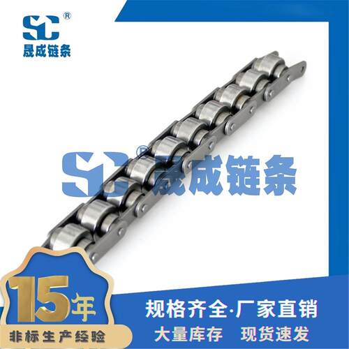 全碳钢BS0-C206B倍速链条重载倍速输送链节距19.05