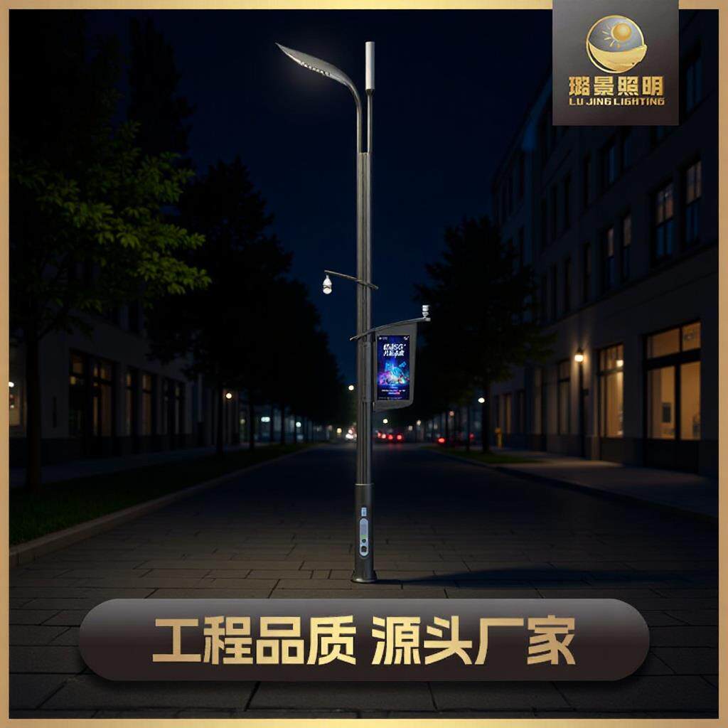 LED路灯照明路灯城市5G智慧路灯物联网户外灯道路照明路灯灯杆厂
