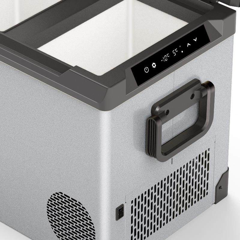 35升小型冰箱双门分区冷藏冷冻压缩机制冷12V24V车载冰箱车家两用