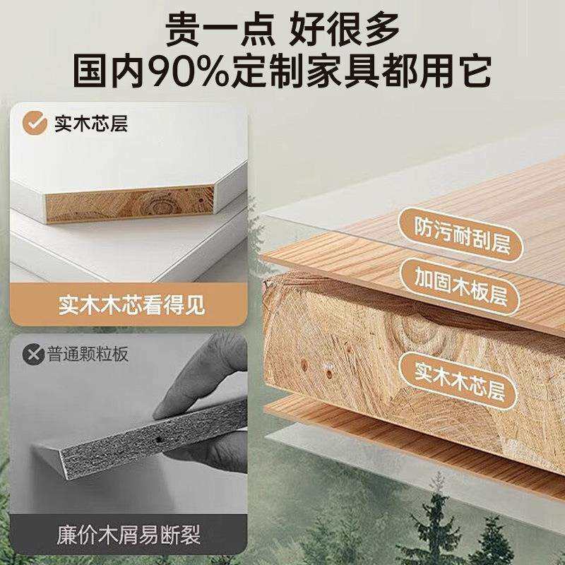 实木升降书桌儿童学习桌升降电脑桌卧室家用学生写字桌可移动带轮