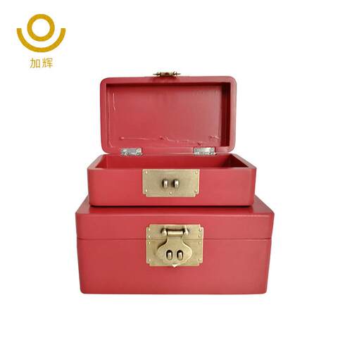 家直销样板房木漆收纳盒摆件厂书SHY-K038客厅卧室柜典古创意家居