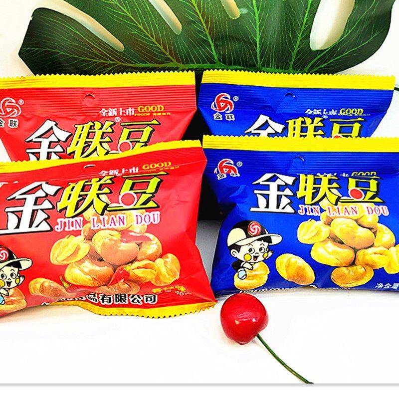 金联豆蚕豆35g怪味豆蚕豆胡豆子怀旧零食整箱休闲 小吃坚果炒货