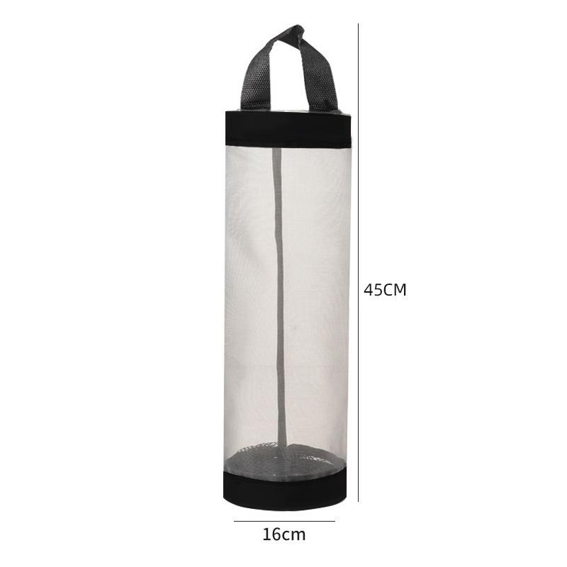 厨房垃圾袋收纳神器挂壁收纳袋抽取格子塑料袋挂袋壁挂式储物袋子