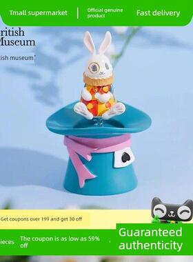 大英博物馆爱丽丝怀表兔子汽车装饰摇头饰品送给女友的生日礼物