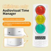 新款 跨境可视化红绿灯计时器学生自律学习时间管理多功能计时表