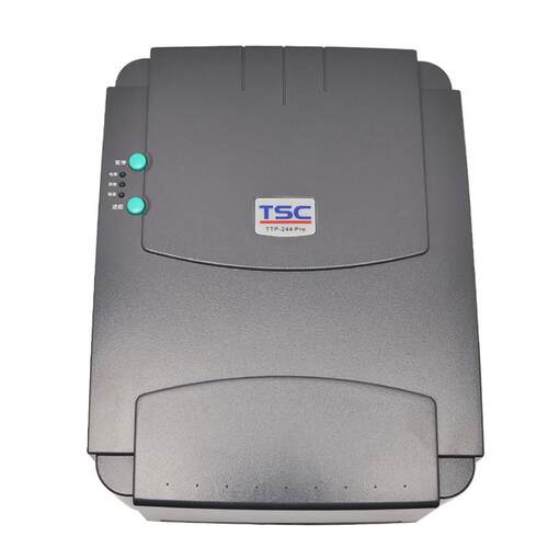 Tsc Ttp-244Pro热敏色带条形码打印机不干胶标签打印机衣服可洗标