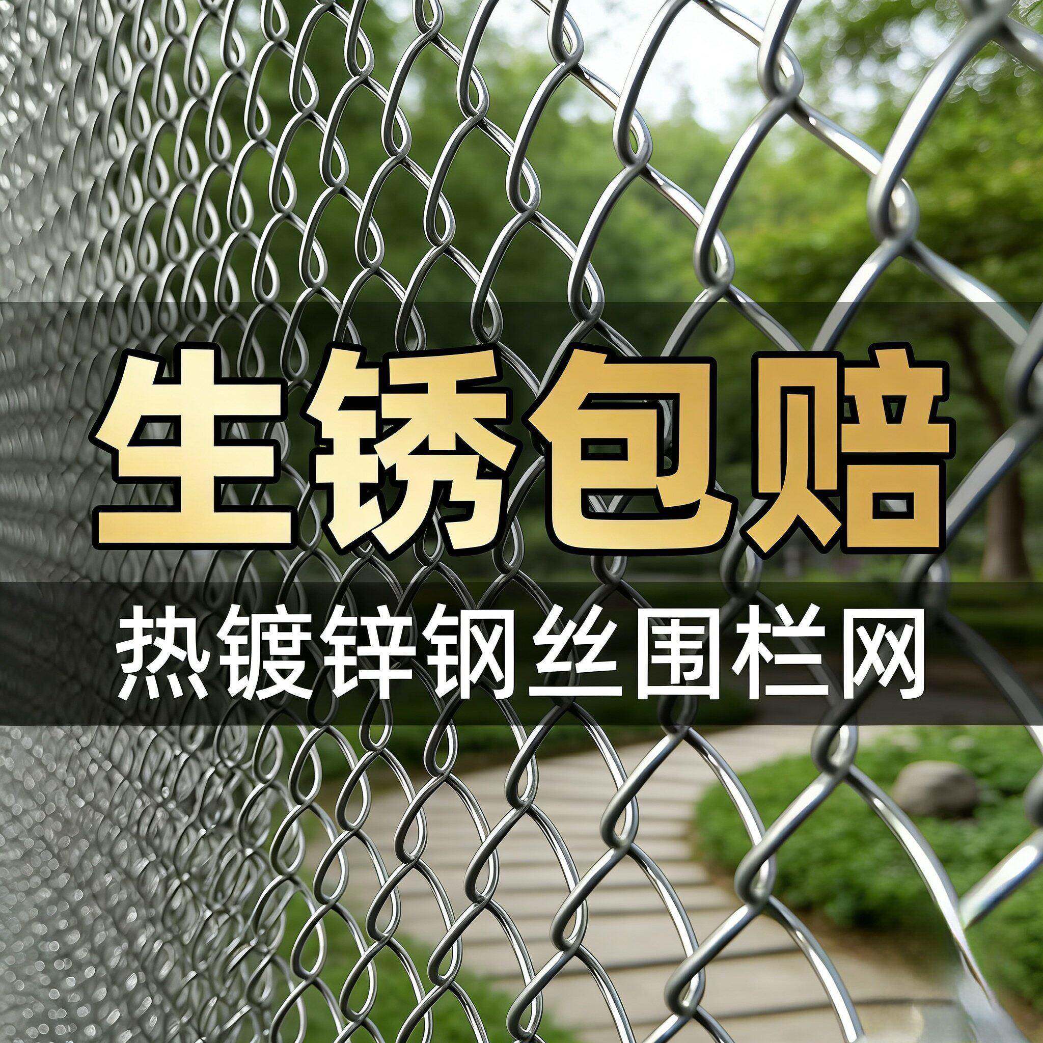 热浸镀锌钢丝网牛羊养殖铁网围栏栅栏围栏护坡勾花网护栏防锈铁丝