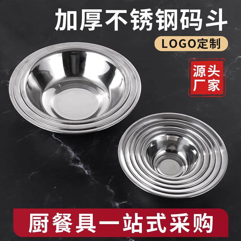 不锈钢加厚马斗码斗厨房调料盆配菜小盆拌料盆装菜盆食堂学校汤碗,餐饮具,盆,淘宝优惠券,粉丝福利购,淘宝优惠卷
