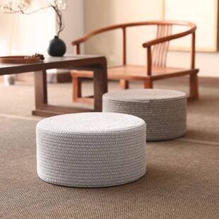 A001厚垫子团坐地上 榻榻米凳子懒人坐垫墩北圆形蒲坐欧客厅地板