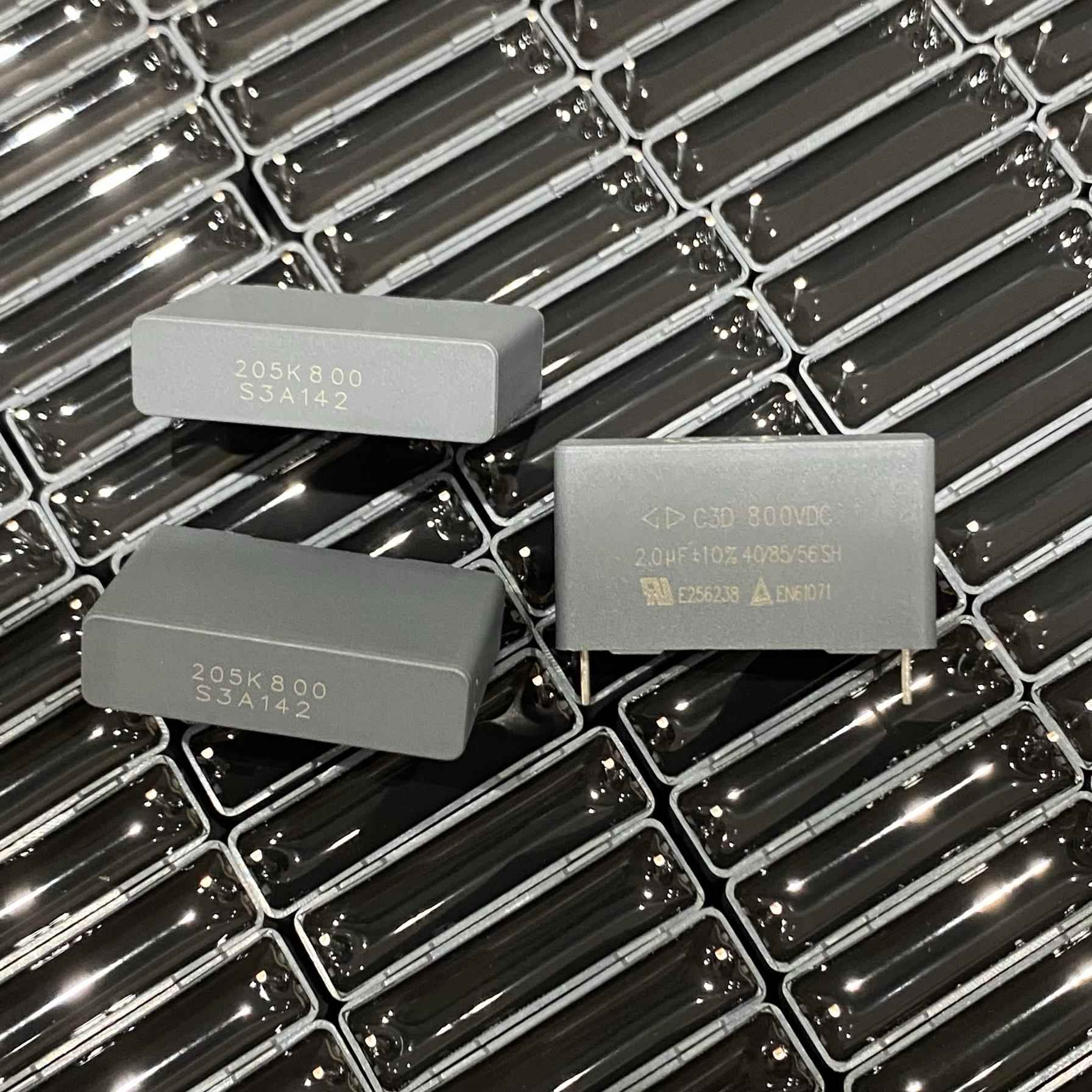 C3D2K205法拉1UF 2 3 4 5 6 7 8 9 10变频电容器600V 800V 1000V