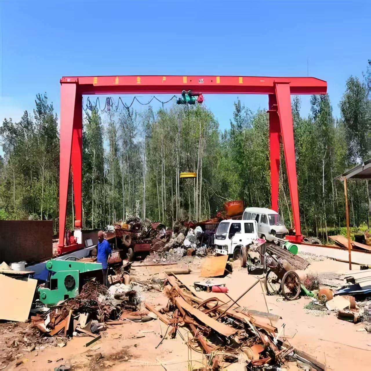 5吨箱式龙门吊10吨室内箱式起重机20T箱式龙门吊天车上厢下花天车