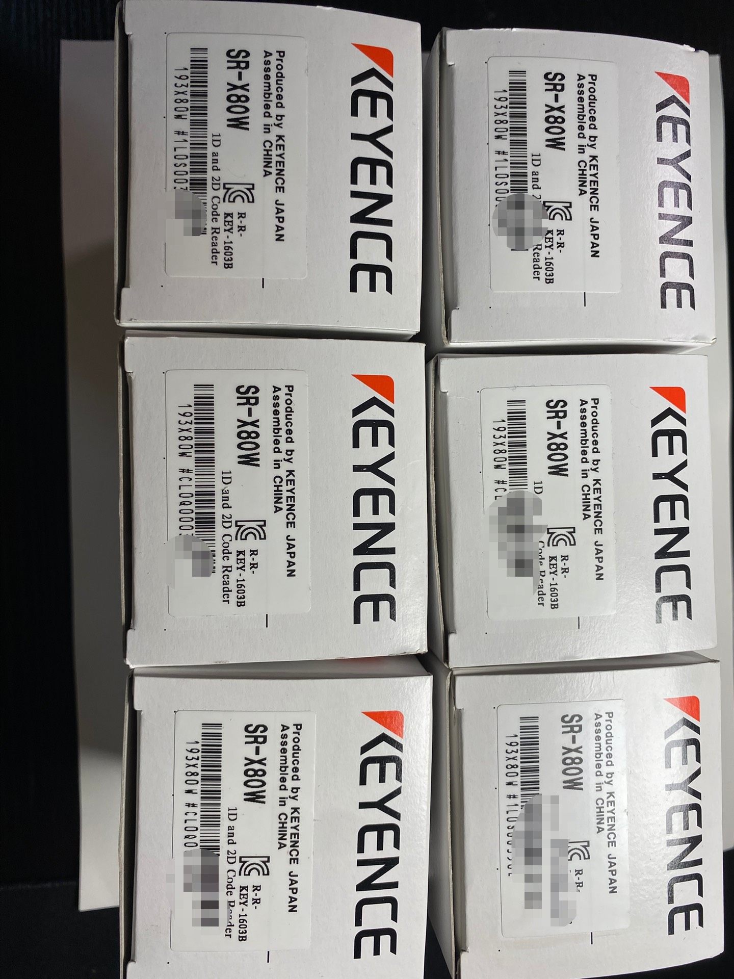 基恩士KEYENCE扫码器SR-X80W，全新原装正品，盒码