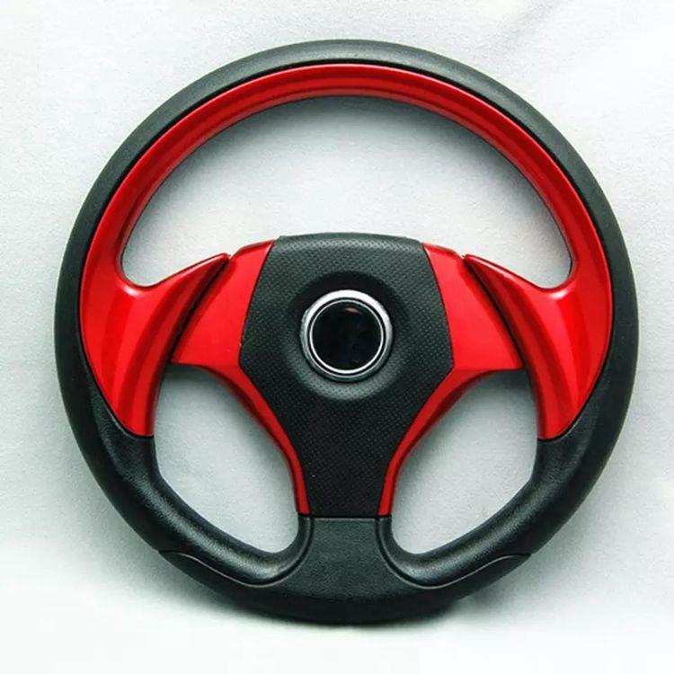 仿赛车5159方向盘通用PU方向盘汽车改装方向盘直销Steering Wheel