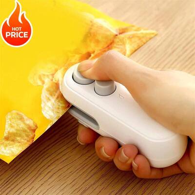 Mini Heat Bag Sealing Machine Package Sealer Bags Plastic Fo