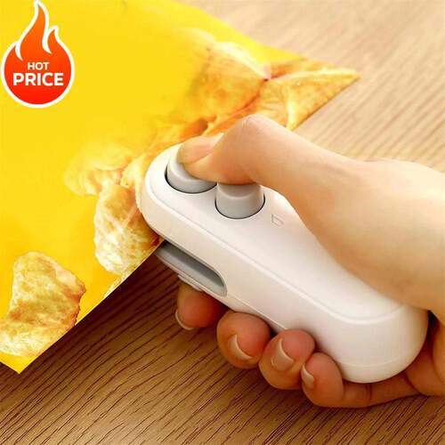 Mini Heat Bag Sealing Machine Package Sealer Bags Plastic Fo
