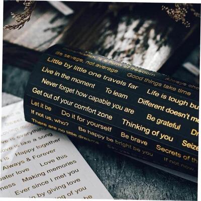 406PCS Vintage Small Talk Text Collection Stickers DIY Diary
