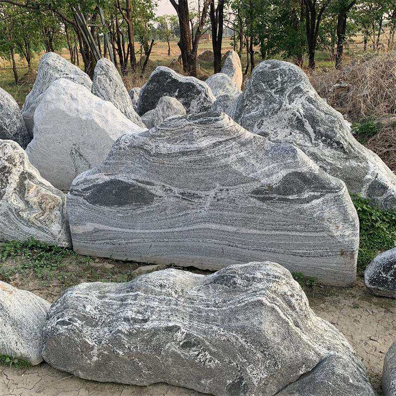厂家雪浪石天然刻字景观石 原石泰山石敢当门牌村山 公园摆件石头
