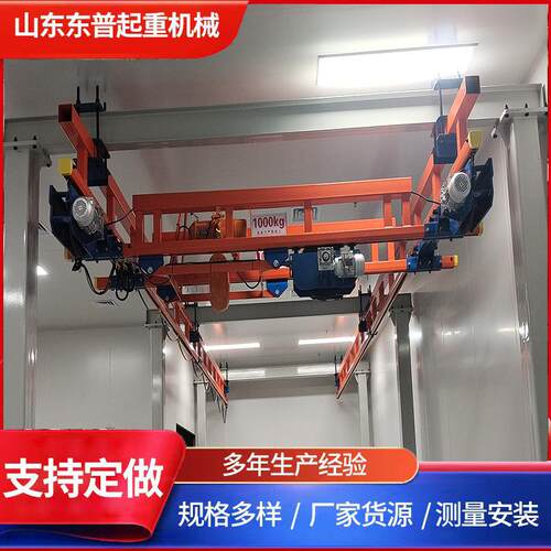 供应2吨KBK起重机轻小型滑轨起重机工业车间柔性组合式kbk起重机