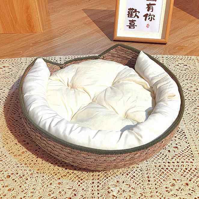 猫舍宠物用品狗窝小型犬狗狗夏季猫窝透气藤编筐编织垫子猫咪床,宠物/宠物食品及用品,猫窝/屋/帐篷/沙发,淘宝优惠券,粉丝福利购,淘宝优惠卷