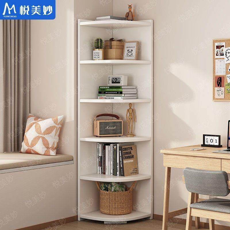 角柜转角柜墙角MKP柜子三角角置物柜拐纳客储厅收柜多层书架落地