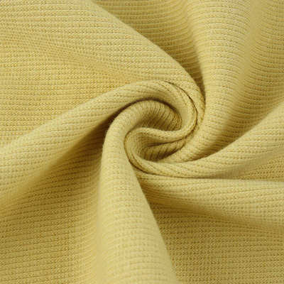 2X2罗纹布 260g领口螺纹面料 现货32S支弹力春夏针织罗文袖口布料