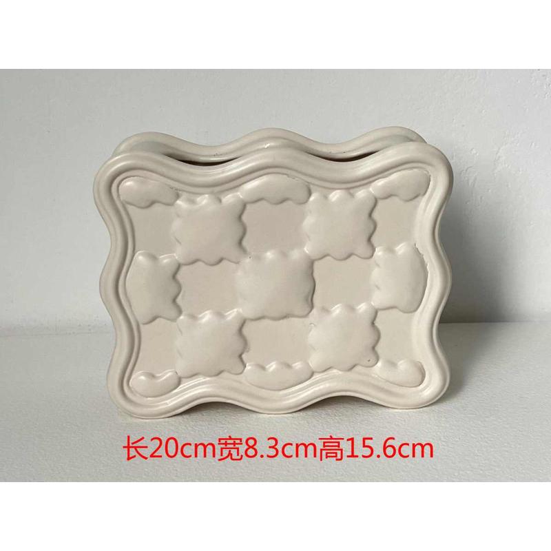 几何工艺品装饰源头摆件花瓶电镀装陶瓷陶瓷现代北简约欧风软厂家