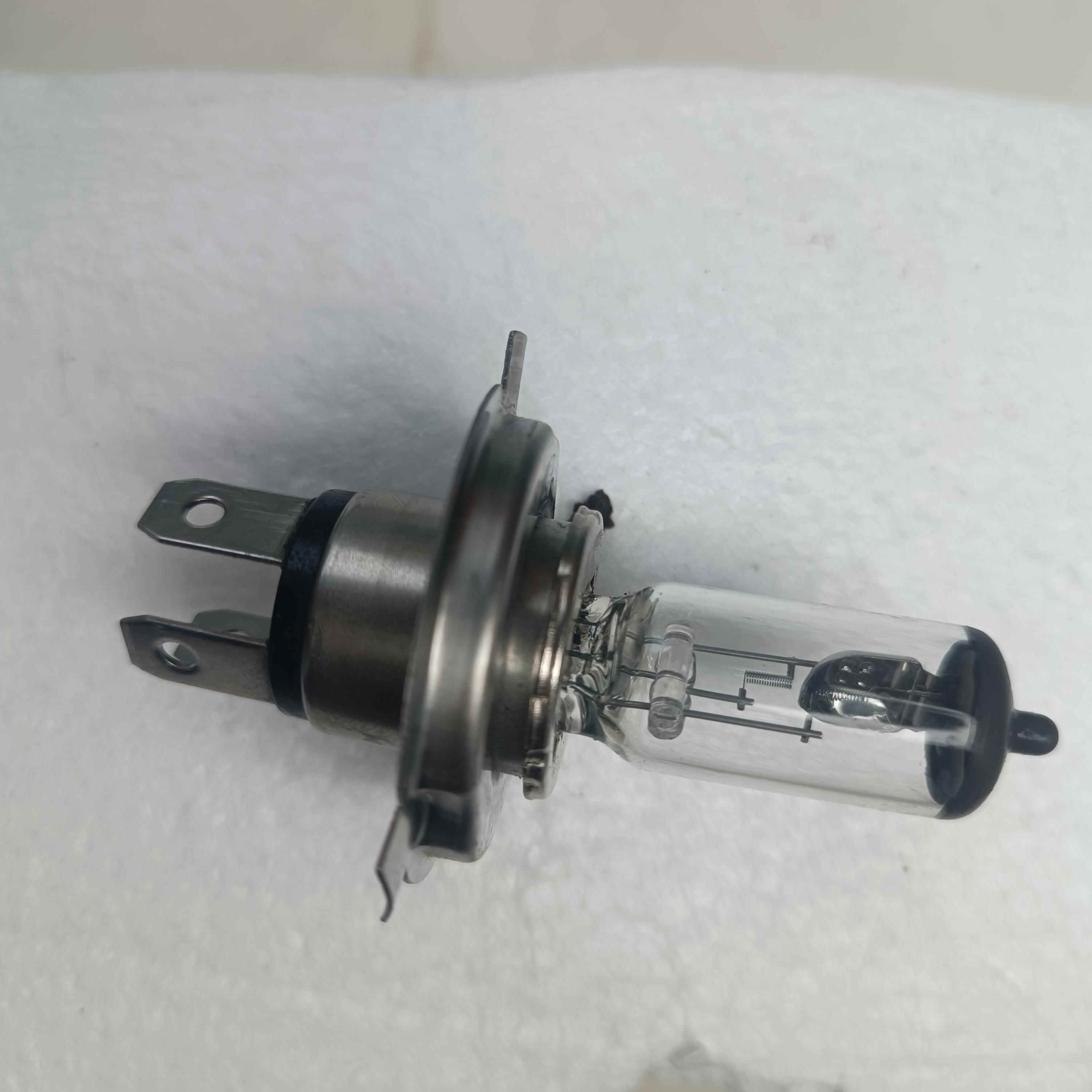 原厂配套摩托车灯泡HS1三爪三插H4远近一体35W卤素灯超亮前大灯