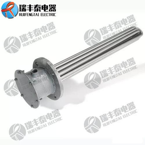 即热式不锈钢管DN40加热管电锅炉加热棒法兰电热器水油加热器