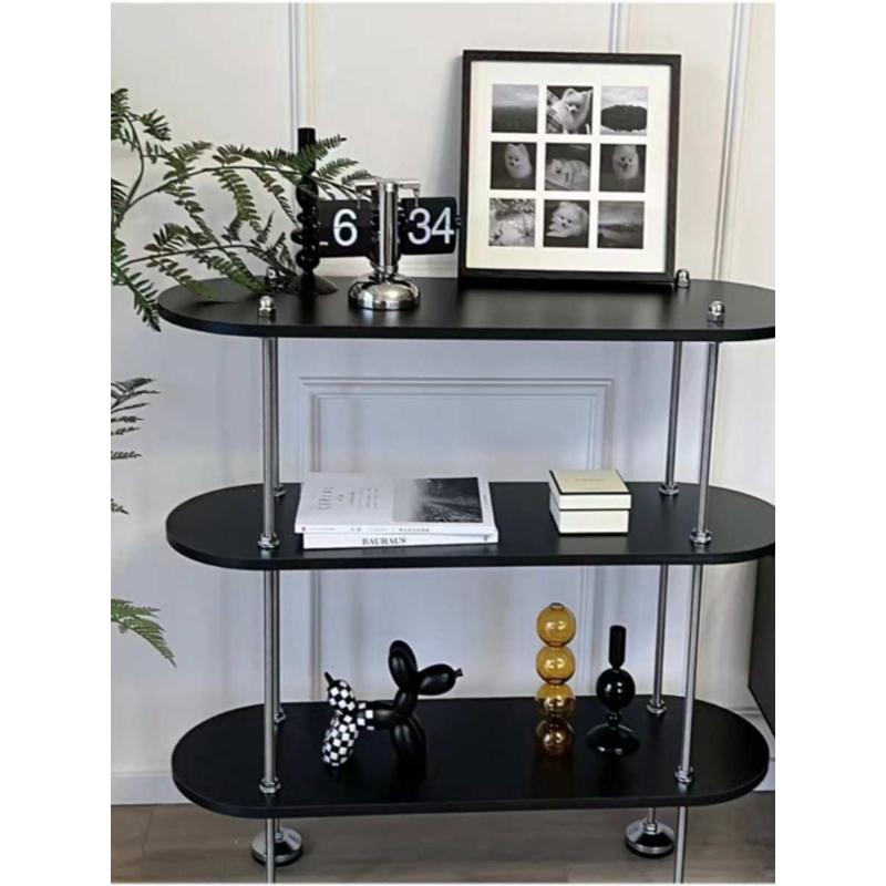 ll木板搁板黑色多层实木隔板衣柜分层免漆生态板一字长方形桌面